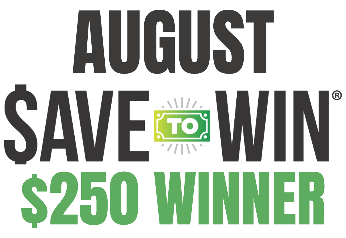 Save to Win July Winner